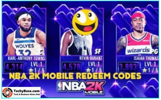 NBA 2k mobile codes
