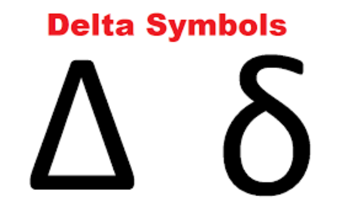 delta symbol